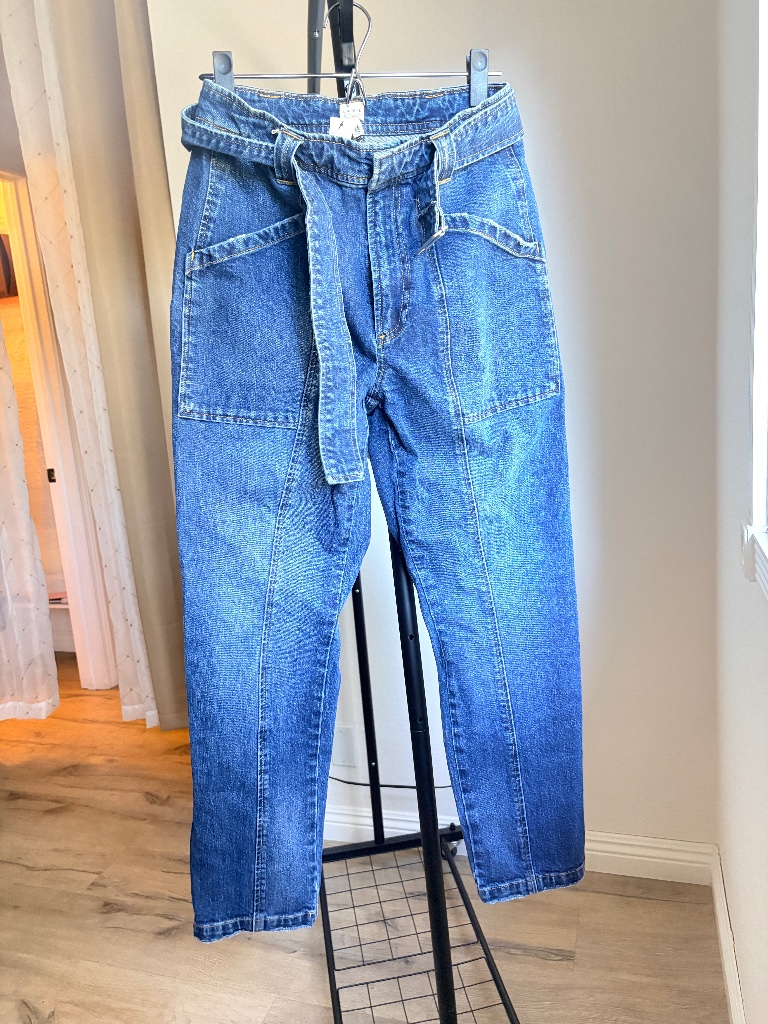 StraightLeg Cotton Denim Jeans Brand New